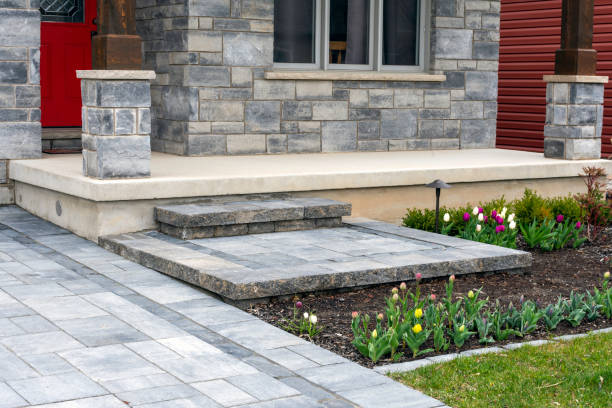 Permeable Paver Driveway in New Braunfels, TX